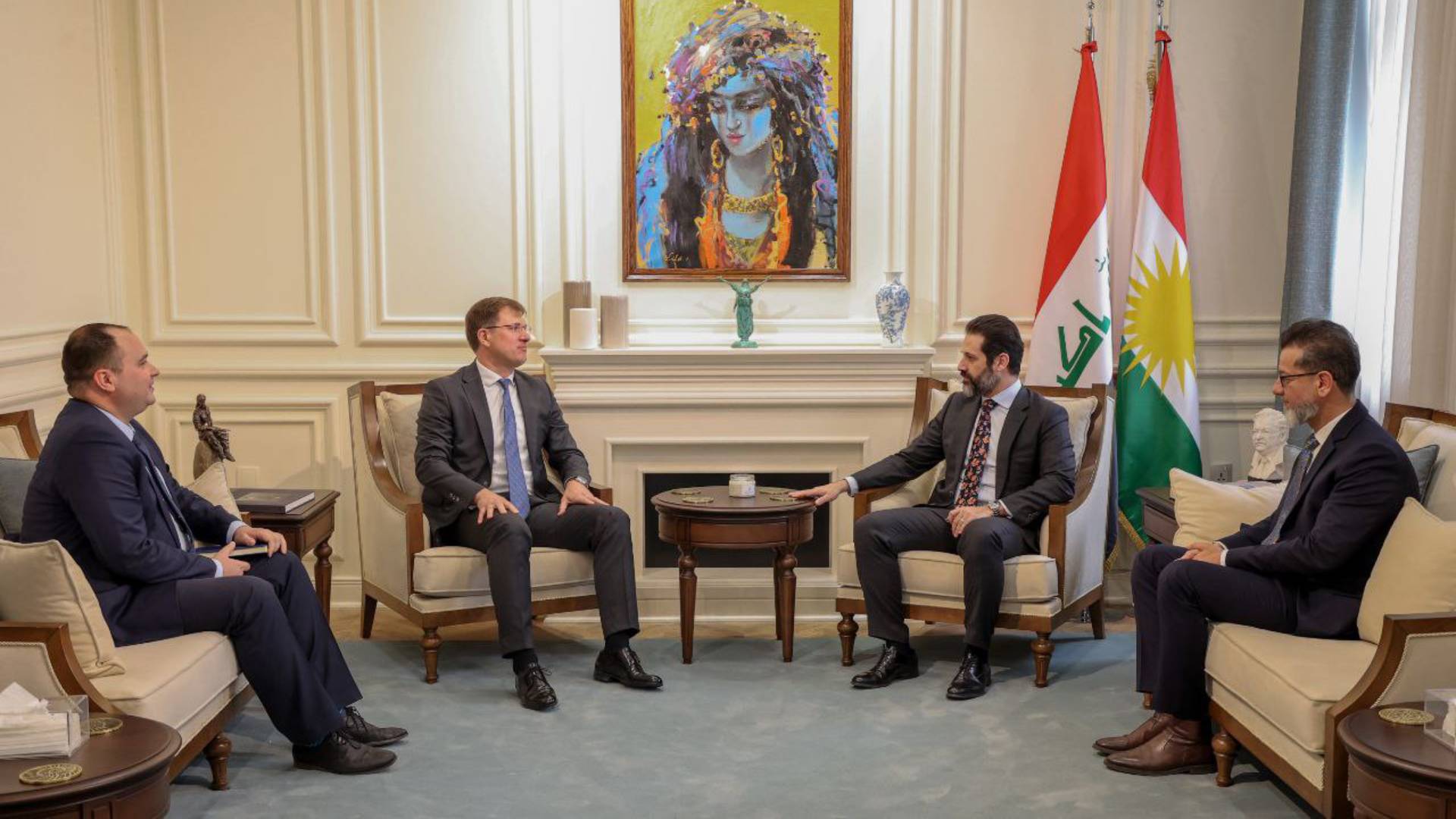  Deputy Prime Minister's meeting with Russian Consul General